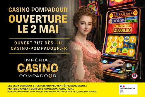 Ouverture du Casino Impérial Pompadour