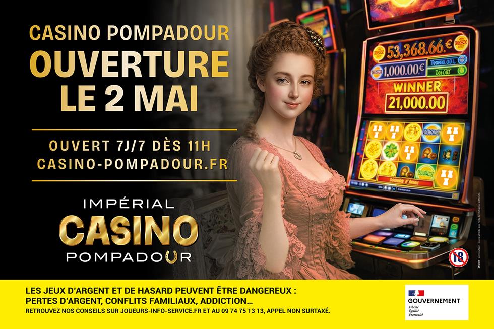 Ouverture du Casino Impérial Pompadour